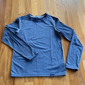 Patagonia kids L(12) Capilene gray top, like new
